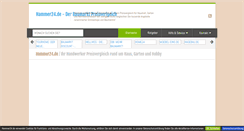 Desktop Screenshot of hammer24.de